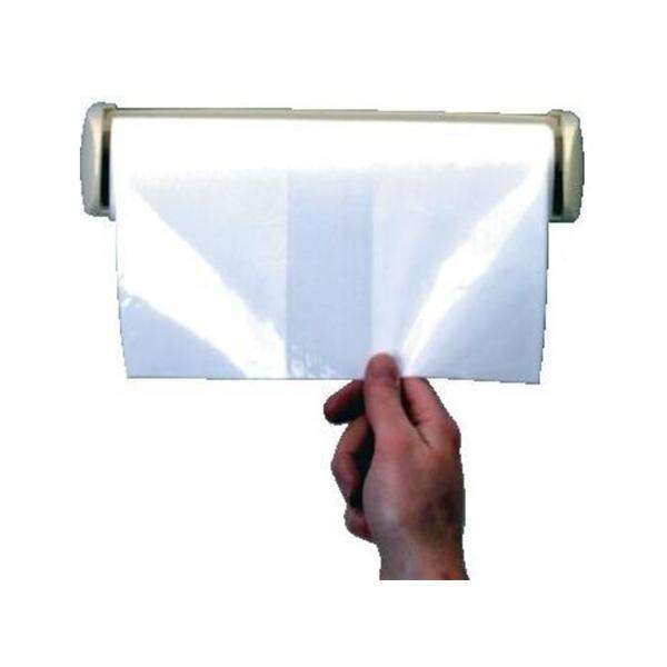 Cover Headrest Jumbo 10.5 in x 4 in x 15 in White Plastic 200/Box